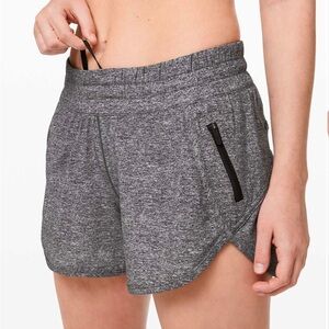 Lululemon‎ Tracker Short V *4" Heather Lux Multi Black
